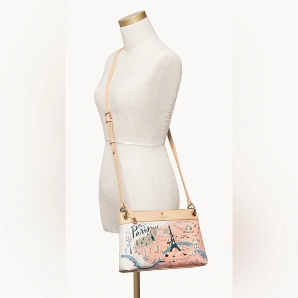 NWT Spartina 449 Paris Crossbody Purse - Picture 4 of 10